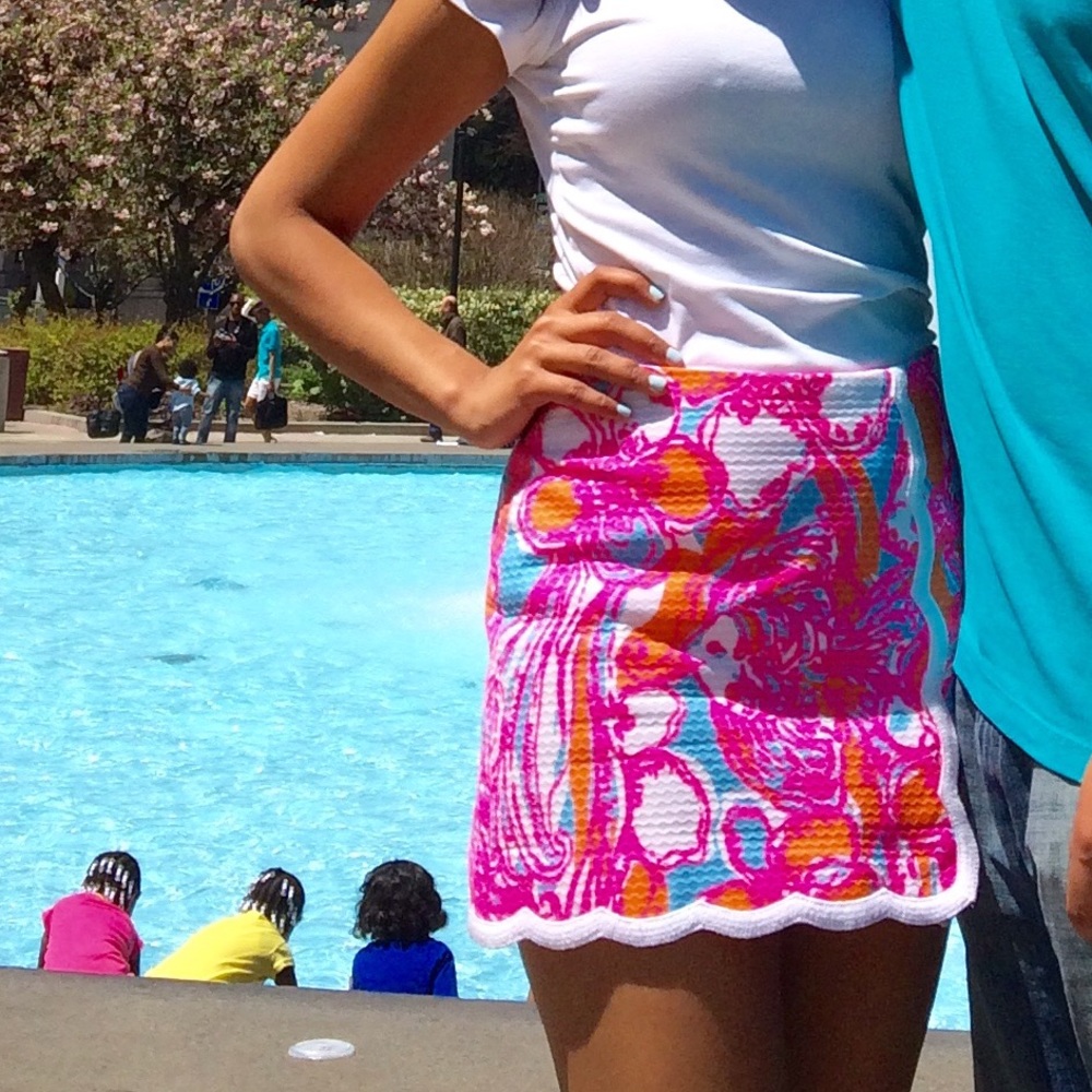 Vibrant Lilly mini skort